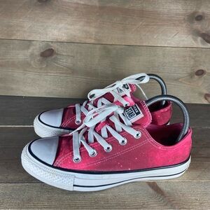 converse all star chuck taylor womens size 6 shoes red galaxy comfort sneakers